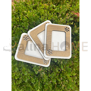 GLS AHŞAP VESİKALIK MAGNET BUZDOLABI MİNİ ÇERÇEVE