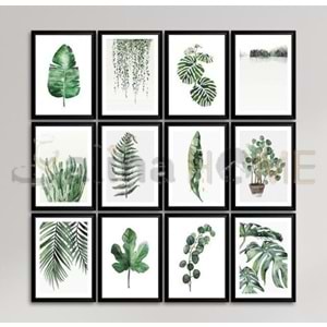 GLS MDF DUVAR TABLOSU 12 PARÇA 10x15 CM