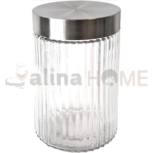 DELİ GLASS CAM KAVANOZ METAL KAPAK 1250 ML 1*6