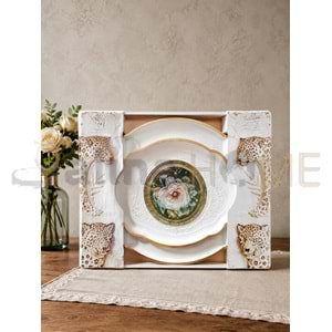 İSRA LUX BEYAZ TEPSİ 2 Lİ PERA 36x27,5 - 48x37,5 CM 1*12