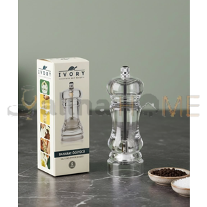 BZD IVORY AKRİLİK BAHARATLIK ÖĞÜTÜCÜ DEĞİRMEN 15 CM 1*72