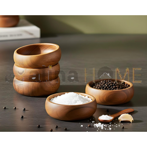 BZD IVORY AKASYA YUVARLAK ÇEREZLİK SUNUM KASESİ 10 CM 4 LÜ 1*24