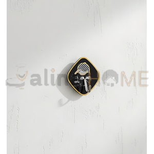 BZD IVORY YAPIŞKANLI ASKI AKRİLİK 3 LÜ KARE METAL UÇ 1*360