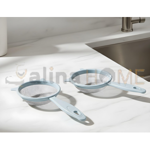 BZD IVORY SÜZGEÇ PLASTİK SAPLI SÜT SÜZGEÇİ İÇİ METAL 12 CM 1*300