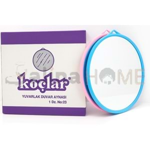 KOÇLAR AYNA YUVARLAK DUVAR AYNASI 19 CM NO:23 1*12