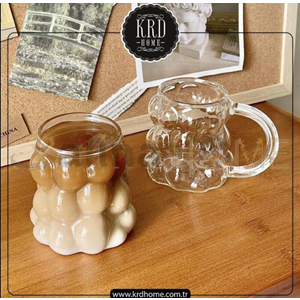 KRD CAM LOLA BOROSİLİKAT KULPLU ÜZÜM BARDAK 1*60