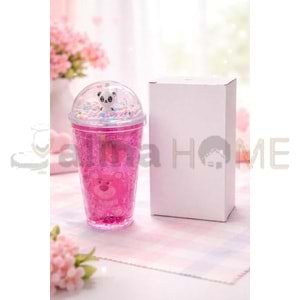 KRD PİPETLİ BARDAK AKRİLİK DESENLİ 1*60