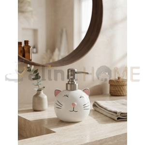 LUCA MİA SERAMİK SIVI SABUNLUK PATO KEDİ MODEL 1*48