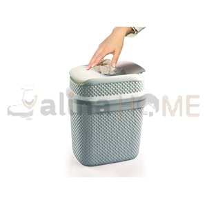 ÜÇSAN ÇÖP KOVASI DAMLA DESEN 7 L 1*6