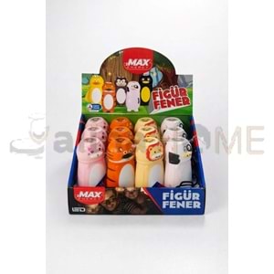 ZMAX LAMBA LEDLİ HAYVAN FİGÜRLÜ EL FENERİ PİLLİ 1*12