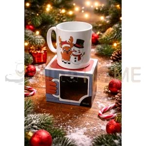 MANGO PORSELEN KUPA YILBAŞI MODEL 1*48