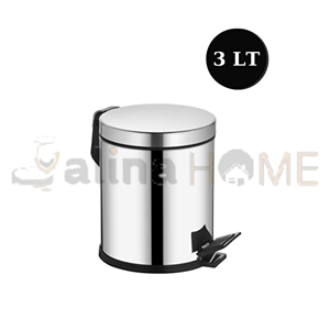 MİKRO ÇÖP KOVASI METAL PEDALLI 3 LT 1*8