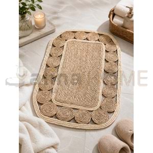 MLN HASIR BANYO PASPASI DİKDÖRTGEN 90x60 CM 1*20