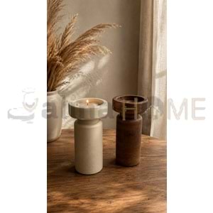 MLN SERAMİK ŞAMDAN DEKORATİF ORİGAMİ MODEL 18 CM 1*24