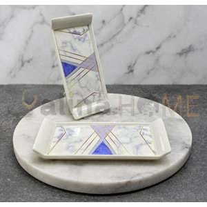 ALİNA HOME MOZAİK MERMER MOR LİLA SUNUM 26X11,5 1*16 1*18