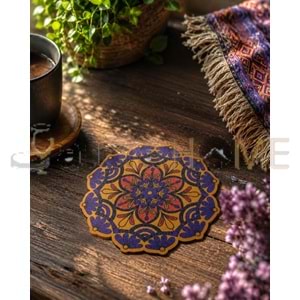 GLS MANDALA DESEN YUVARLAK NİHALE 18 CM 50*