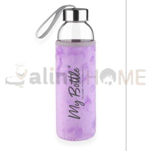 MY BOTTLE PELUŞ KILIFLI CAM MATARA 1*6