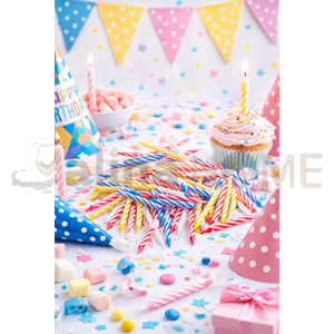 MUMSAN DOĞUM GÜNÜ VE KUTLAMA MUMU 5 CM 21 Lİ 1*14