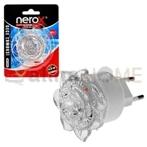 ZMAX GECE LAMBASI KRİSTAL ÇİÇEK MODEL 1*60