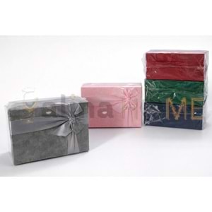 NRX HEDİYE KUTUSU KADİFE MODEL 3 LÜ DİKDÖRTGEN 23x16 CM 1*24
