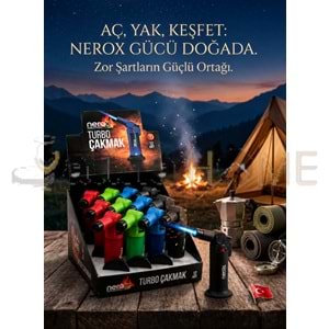 NEROX ÇAKMAK TURBO OYNAR BAŞLIKLI 1*12