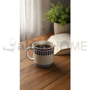 PASHA PORSELEN KUPA BUBBLE MAVİ 1*24