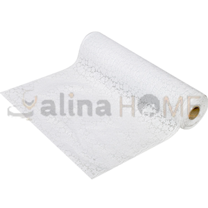 SERMAT DOLAP İÇİ DANTEL FİLMLİ BEYAZ 50cm X 20mt 1*6