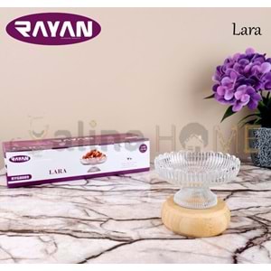 RAYAN CAM SUNUMLUK LARA 3 LÜ AYAKLI SUNUMLUK 1*12