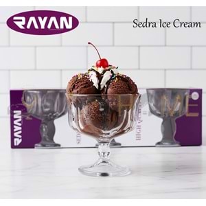 RAYAN CAM DONDURMALIK SEDRA 3 LÜ ICE CREAM 1*12