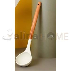 BZD IVORY SİLİKON BAMBU SAPLI KEPÇE 32 CM 1*24