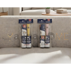 BZD IVORY TÜY ALMA RULOSU YEDEKLİ 20+40 YAPRAK 1*120