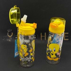 TUFFEX ÇOCUK TWEETY SOLO PİPETLİ MATARA 500 ML 1*24