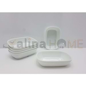 TRİA MELAMİN KÖŞELİ KAYIK TABAK 7x10 CM ML052 1*240