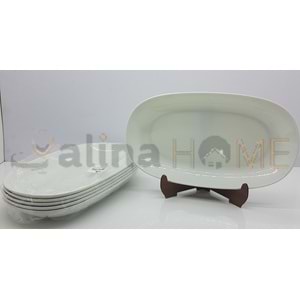 TRİA MELAMİN KAYIK TABAK 17x29 CM ML214 *72