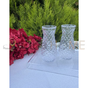 MLN CAM NİL MODEL VAZO 6x12 CM 1*70