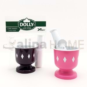 DOLLY SARIMSAK EZİCİ LÜX HAVAN PLASTİK Y-208 1*120