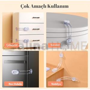 DOLLY DOLAP KİLİDİ 2 Lİ ÇEKMEÇE DOLAP KİLİDİ 1*72