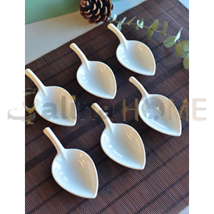 TEKBİR PORSELEN YAPRAK MODEL SOSLUK ADET 1*6