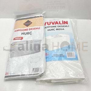 YUVALİN KAPİTONE DESENLİ HURÇ MEGA 98X50X50 CM