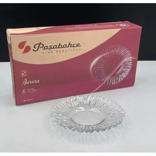 PAŞABAHÇE ÇAY TABAĞI AURORA 1*8