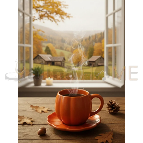 EGE SERAMİK KUPA KABAK MODEL TABAKLI 1*36