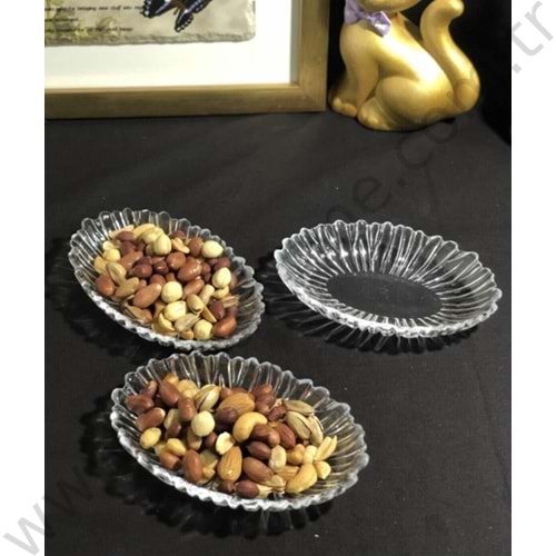 PAŞABAHÇE KAYIK AURORA 3 LÜ ÇEREZLİK 1*8