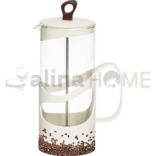 HEREVİN FRENCH PRESS DESENLİ 1 LT CAM 1*12