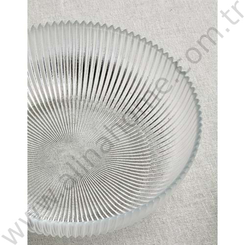 AKGÜL 18 CM 6 LI CAM YEMEK TABAĞI 1*6