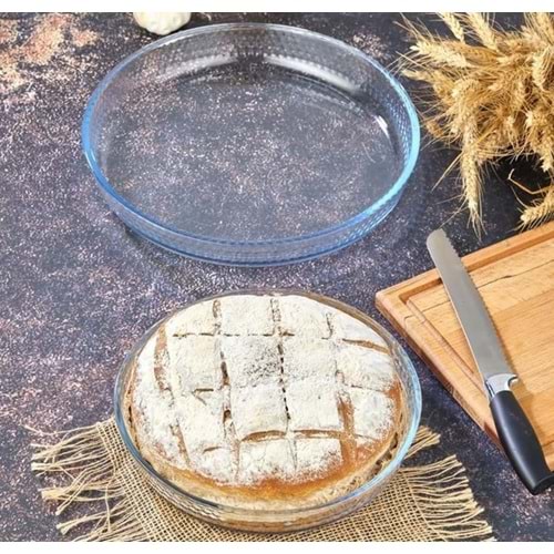 BRART TEPSİ 2 Lİ YUVARLAK PETEKLİ TEPSİ 31 CM-25 CM 1*4