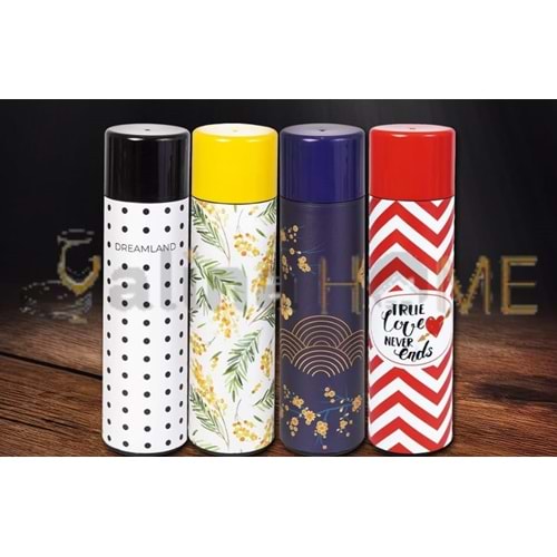 HEREVİN TERMOS KARIŞIK DESENLİ 410 ML 1*10