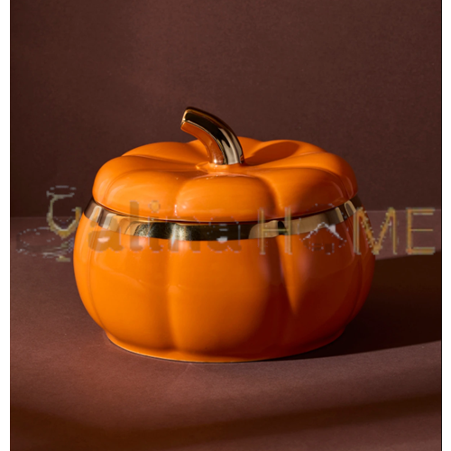 PEROTTİ PORSELEN BALKABAK KAPAKLI SAKLAMA KABI LARGE 1*8