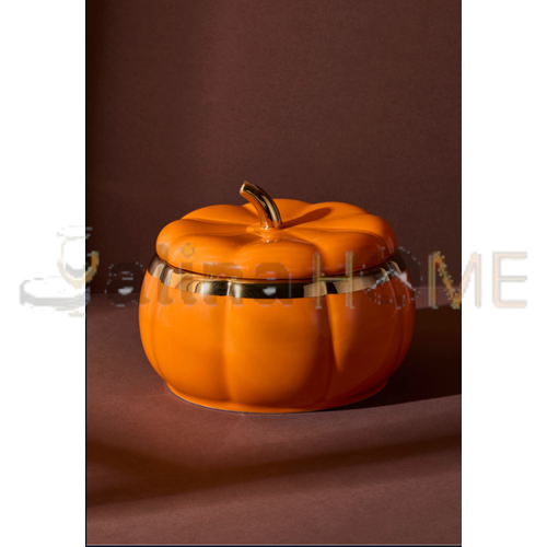 PEROTTİ PORSELEN BALKABAK KAPAKLI SAKLAMA KABI XLARGE 1*8