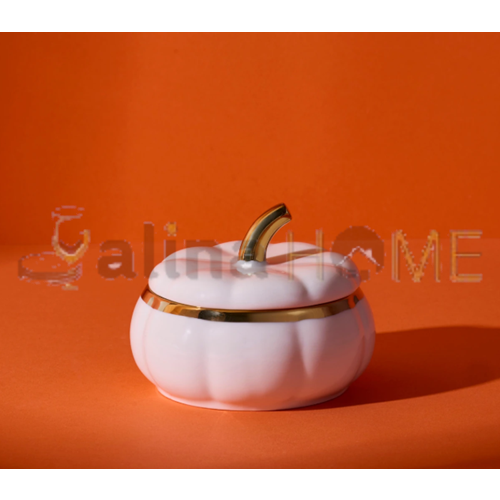 PEROTTİ PORSELEN KABAK KAPAKLI SAKLMA KABI SMALL 1*18