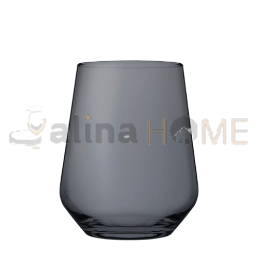 HEREVİN CAM MEŞRUBAT BARDAĞI GRİ 425 ML 1*24